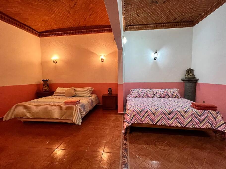 Olivos Habitacion Cuadruple Tequisquiapan Eksteriør billede